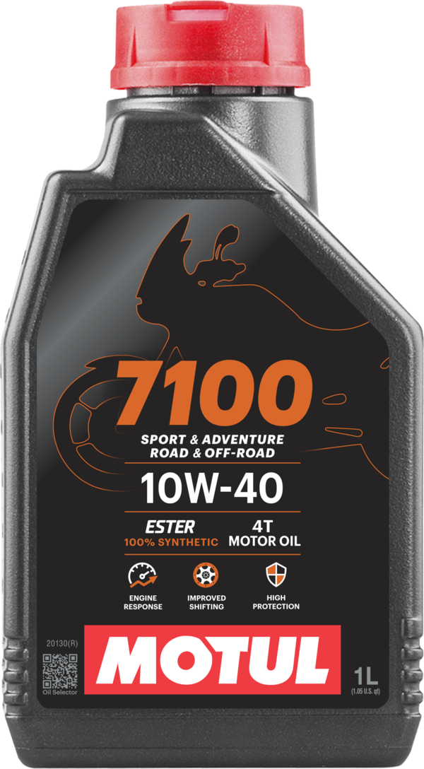 Amazon.com: Motul 7100 4T 10W-40 Synthetic Oil 1 Liter